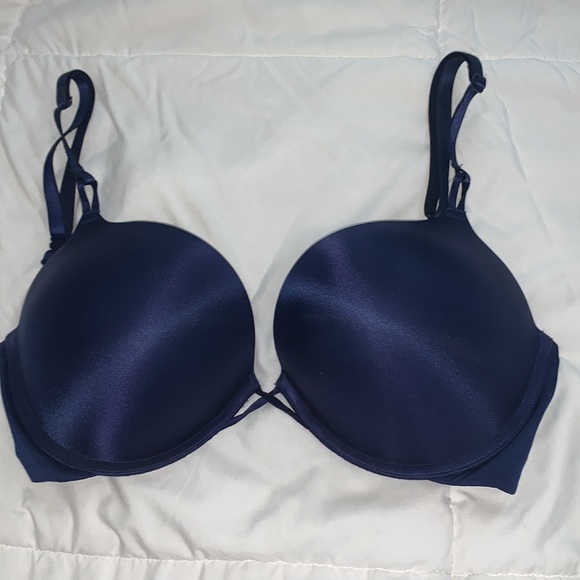 Victoria's Secret Other - Victoria’s Secret Bombshell Navy Blue Push-up Bra